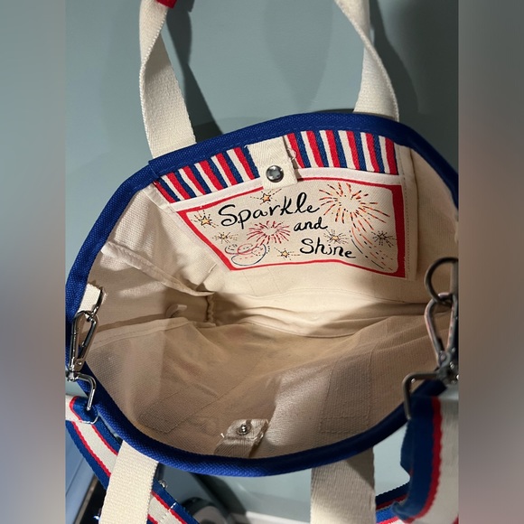 BRIGHTON Red White And You Mini Tote NWOT - Picture 9 of 10